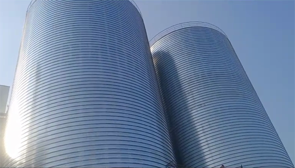 舟曲2座混凝土高架卷板仓